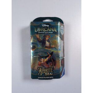 Disney Lorcana: Azurite Sea Starter Deck - Amber and Ruby New